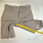 Talbots Womens Bermuda Brown White Floral Geometric Design Short Stretchy 2P Photo 7