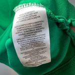 Lauren Ralph Lauren Women's Boat Neck Shirt Green Cotton Cuff Sleeve LRL FLAW 2X Photo 8