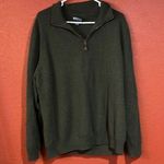 Lands' End Half Zip Cashmere Sweater Photo 0