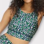 J.Crew Active Liberty London Sports Bra Karen's Choice Fabric Floral SMALL Photo 6