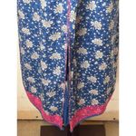 J.Crew ‎ Dress Women XS Blue Floral Embroidered Midi Preppy Boho Cottagecore Photo 8