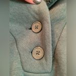 American Eagle  Womens M Pullover Long Sleeve Shawl Collar Sweatshirt Green Photo 4