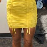 Tiger Mist Yellow Mini Dress Photo 0