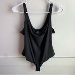 SKIMS NWOT Black Fits Everybody Square Neck Bodysuit Photo 3