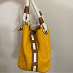 Michael Kors  mustard yellow canvas bag Photo 3