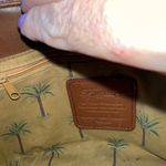 Fossil  Woven And Leather Vintage Three Compartment bag Photo 4