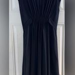 PAS DE CALAIS Pleated Crepe Dress Designer Quite Luxury minimalist Japanese 34/4 Black Photo 11