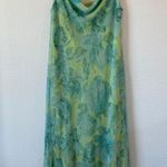 Plaza South Vintage Floral Beaded Maxi Dress Size 12 Fairy Whimsical Photo 0