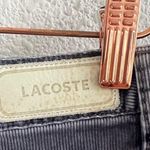 Lacoste Vintage Corduroy Mini Skirt Blue Gray 38/Small Photo 2
