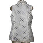 Burton  Womens off white confetti Polka Dot Command Jacket Vest S Photo 4