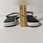 ASOS White square toe flat sandals women size 7 Photo 5