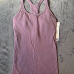 Lululemon  Ebb to Street Tank Top *Light Support, B/C Cup Lavender Lux Size 4 Photo 1