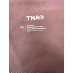 Aritzia Artizia TNA Raw Hem Athletic Leggings Mauve Size XL Workout Pants Women's Photo 2