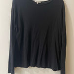 Cotton Citizen  Long Sleeve Black T Shirt size M Photo 0