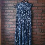 Christopher & Banks Lovely Blue Floral Prairie Long Dress 6 Photo 8