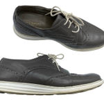 Cole Haan  Grey Leather Lace Up Oxford Shoes Womens 8.5 Loafer Comfort Classic Photo 0