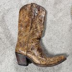 Lucchese  Women’s Heeled Boots Autumn Dry Leaf Leather Western Cowgirl M5711 8B Photo 2