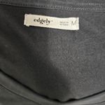 Maurice's Edgely Off Black Solid Jersey Knit Vneck Short Sleeve Tee Size Medium Photo 5