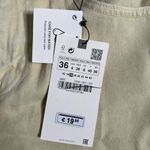 ZARA Mid Rise Relaxed Denim Shorts 4 Women’s Yellow Photo 4