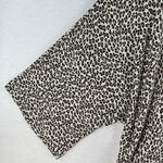 Chico's 3 US XL 16 Micro Cheetah East West Top Animal Print Blouse Safari Women’s Photo 6