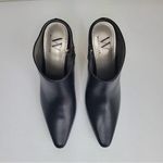 Worthington Size 7 Black and Gold Mules with Architectural Heel New With Tags Photo 3