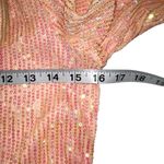 Free People NWT  Unapologetic Scoop Back Sequin Long Sleeve Top MEDIUM Photo 6