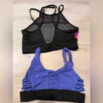 PINK - Victoria's Secret Pink  victoria secret Sports Bras Set 2 pack - Blue and‎ Multicolor Photo 4