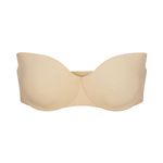 SKIMS Smoothing Intimates Unlined Strapless Bra Sand Size 34C Photo 0