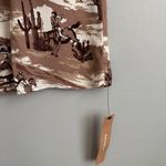 Reformation NEW  Noha Mini Dress in Ranchera Western Print Size 8 Photo 5