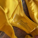 Aerie  Yellow Ribbed Bikini Bottoms Size XXL Photo 4