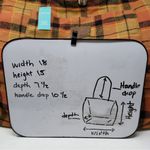 Maurice's Maurice’s Plaid Tote Overnight Bag in Orange and Brown Photo 3