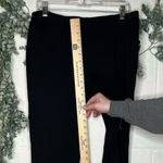 Eileen Fisher | women black straight leg pants with zippers at ankles Photo 6