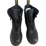 Dr. Martens 1460 Pascal Virginia Pebbled Leather Lace Up Combat Boots Black Sz 6 Photo 5