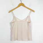 Frame  Cream V-Neck 100% Silk Camisole Size Small  Minimalist Classic Photo 9