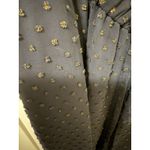 Maison de Papillon Marissa Gold Embellished Jumpsuit Blue Crepe‎ Women's Size M Size M Photo 7