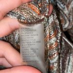 Allison Daley  Brown-Tone Static Knit 3/4 Sleeve Sweater Women's Size XL Photo 5