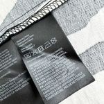 H&M Long Sleeve Floral Collared Mini Wrap Dress Beige/Black Size M Photo 8