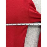 Loft  Ann Taylor Women's Pullover Sweater Solid Red V Neck Size XS Long Sleeve Photo 7