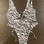 Chyr11 CHYRII Women's Sexy Cutout Lace Up Backless High Cut One Piece Swimsuit Monokini Photo 3