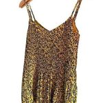 Umgee Spaghetti Strapless Blouse Size Small Yellow Photo 0
