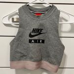 Nike Air grey & purple cropped tank Photo 1
