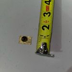 None 💙 Vintage God Bless America Patriotic Brooch Pin Tie Tack Photo 1