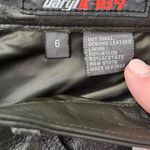 Daryl K-189  Genuine Leather Low-Rise Straight Leg Pant Photo 6