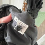 Ulla Johnson 952  Paper Bag Leo Wool Belted Mini Skirt Size 2 Color Grey Photo 8