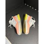 Ecco  Women's White/Peach Nectar Zip Flex Athletic Running Shoes Size 37 US 6-6.5 Photo 3