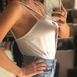4/$10 ❣️ NWT Sexy White Strappy Bodysuit Photo 6