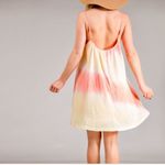 Pink Orange Yellow Tie Dye Sun Dress Fully Lined Size undefined Photo 7