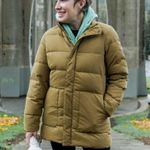 Merrell  Brown Cotton Terrain Puffer Parka Photo 0