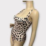 Princess Polly Polly Tamikah Leopard Bodysuit Animal Print Boho Stretchy Tan 2 Photo 3