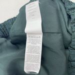 J.Crew Size 4 Dark Pants Hunter Green Lace Pull On High Waist Straight Holiday Photo 7